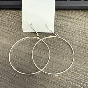 925 Mexican Silver Hoop Earrings